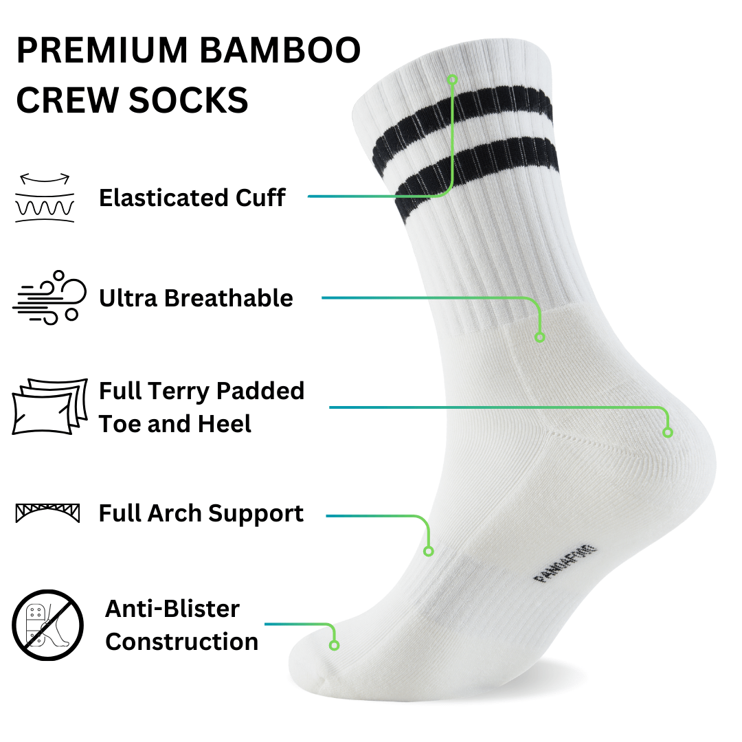 Bamboo Crew Socks