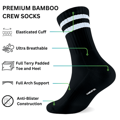 Bamboo Crew Socks