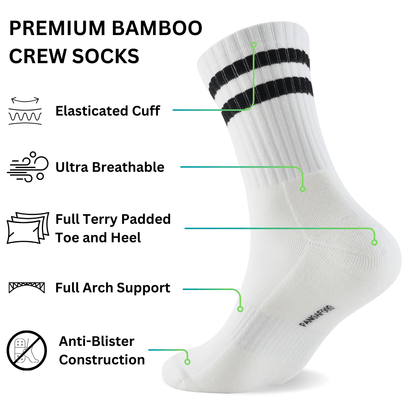 Bamboo Crew Socks