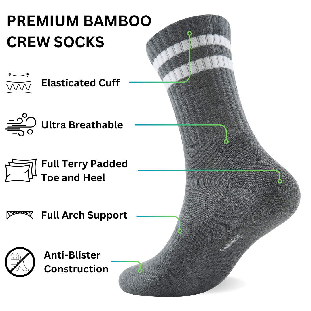 Bamboo Crew Socks