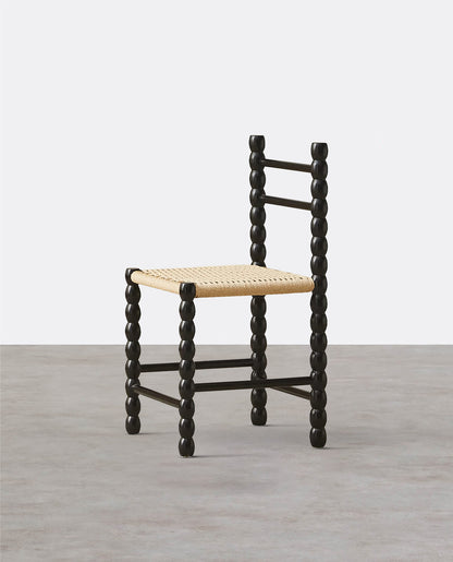 Mae Gourd Dining Chair, Rattan