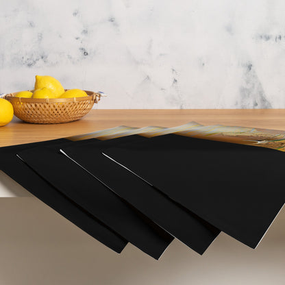 Half Black Half Gāolàng - Placemat Set