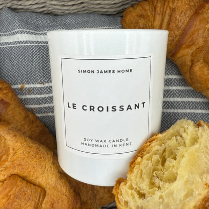 Le Croissant Candle - Handmade Soy Wax - The Ultimate Croissant Candle