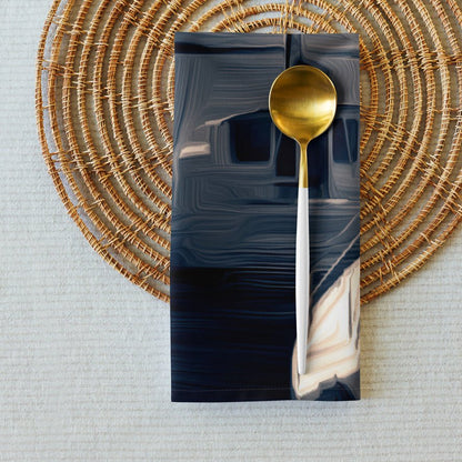 The Sleeping Yachts (at Sunrise) - Cloth Napkin Set