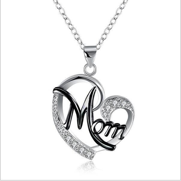 Heart Shaped Diamond Necklace
