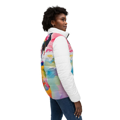 Geisha Girl - Womens Puffer Jacket