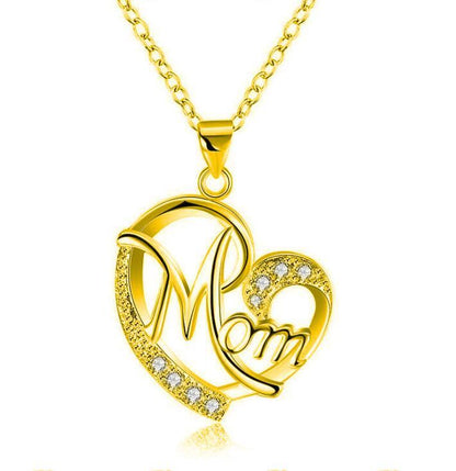 Heart Shaped Diamond Necklace