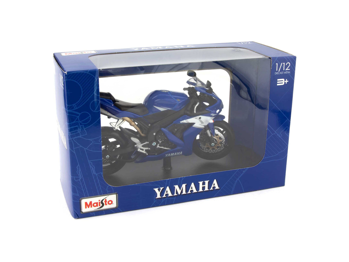 Yamaha YZF-R1 2006 blue - 1:12 Scale Motorbike Model