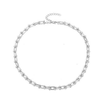 Multi-Layer Twist Chain Necklaces