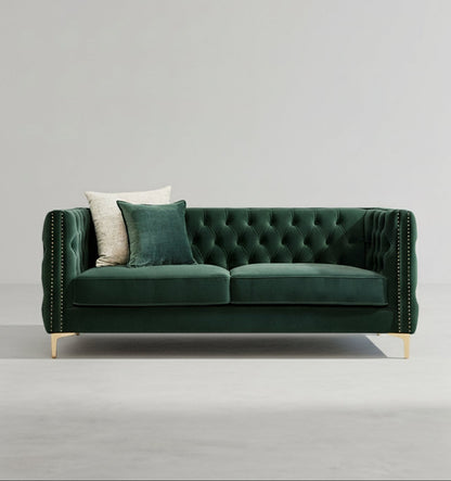 WH215 Two Seater Sofa, Velvet