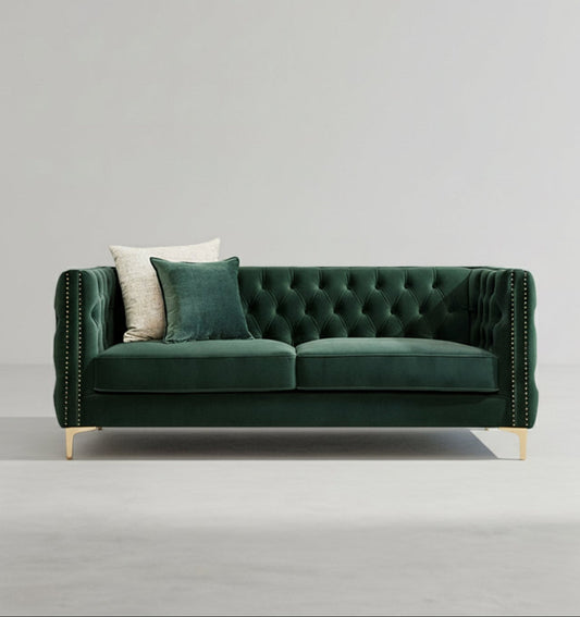 WH215 Two Seater Sofa, Velvet