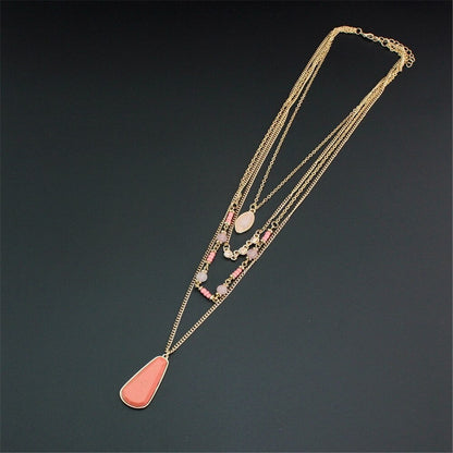 Four-Layer Hippie Necklace