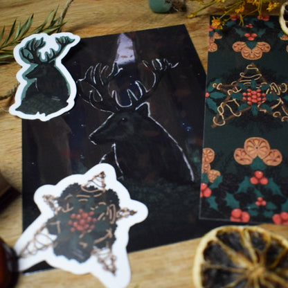 Yule Wreath Bookmark