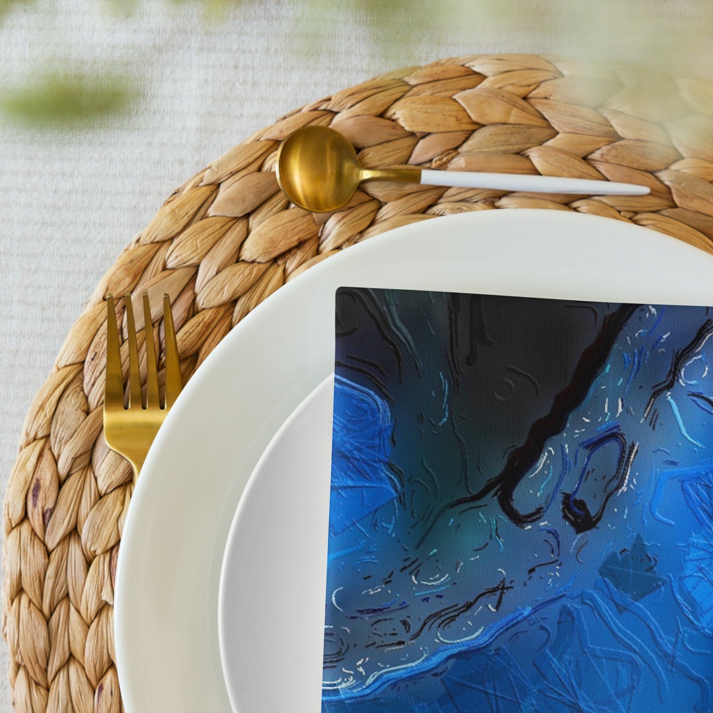 A Drop In The Ocean - Cloth Napkin Set