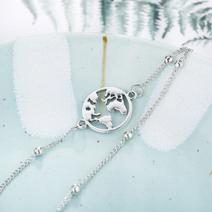 Three-Piece Anklet Set