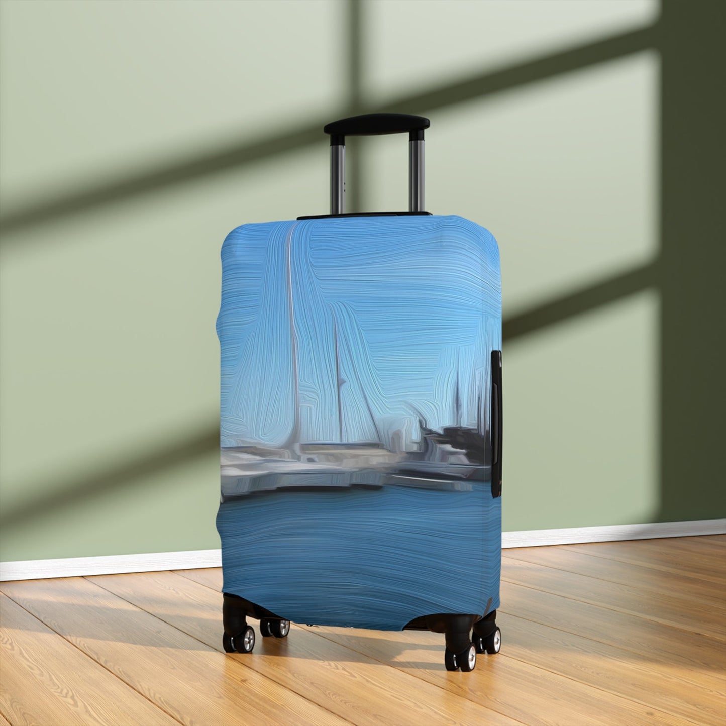 The Sleeping Yachts (at Morning) – Protective Suitcase Cover