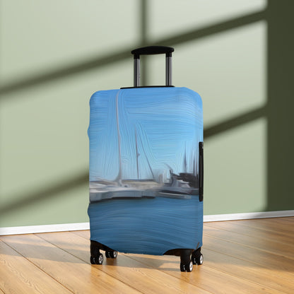 The Sleeping Yachts (at Morning) – Protective Suitcase Cover