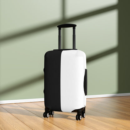 Half Black Half White – Protective Suitcase Cover