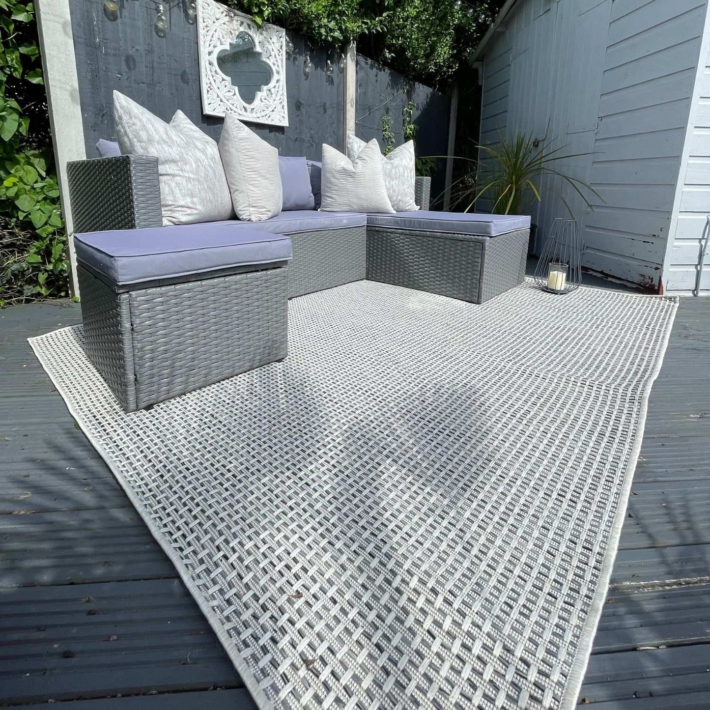 Magic Outdoor Rug Cream | 3610