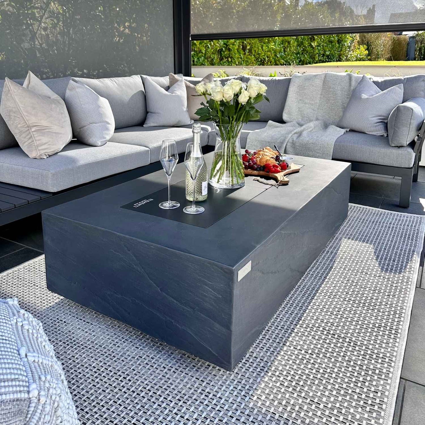 Magic Outdoor Rug Cream | 3610