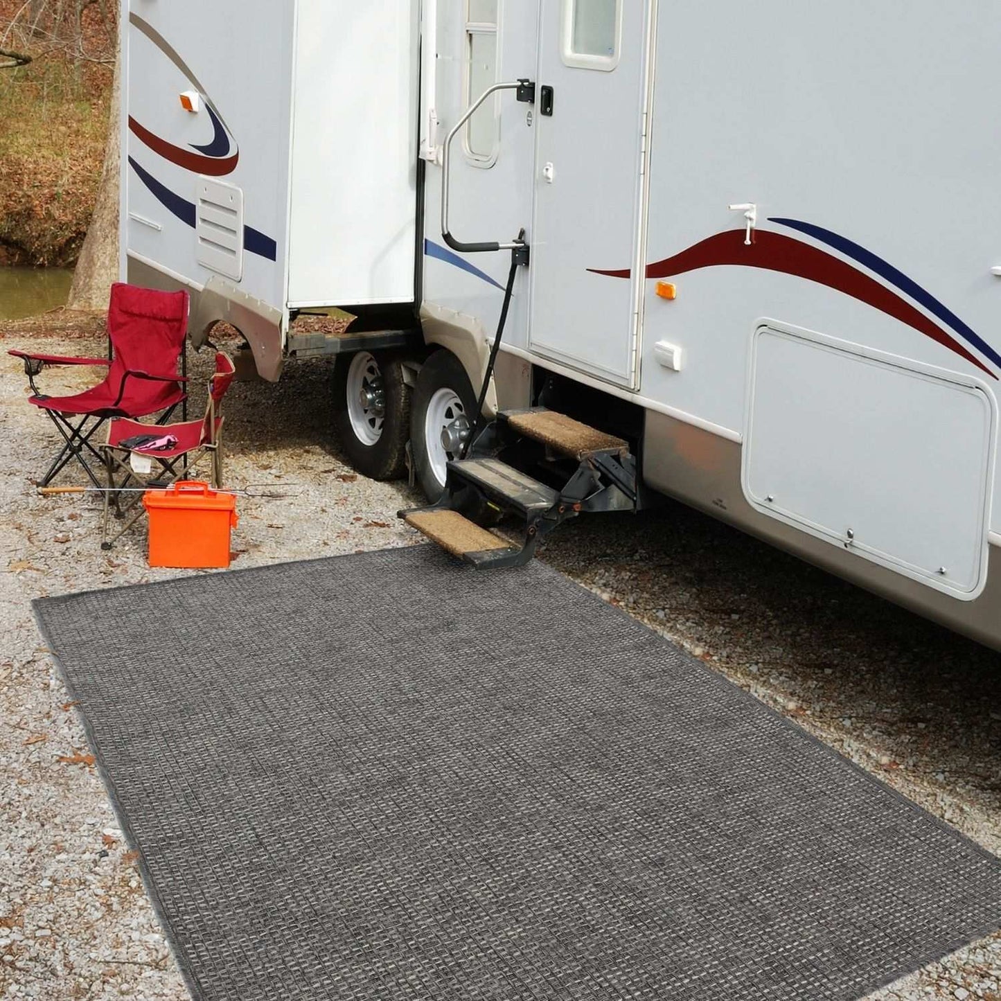 Magic Outdoor Rug Dark Grey | 3610DG