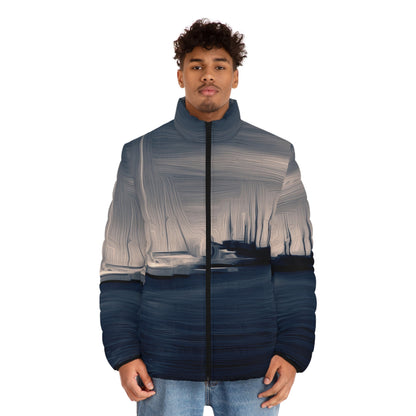 The Sleeping Yachts (at Sunrise) - Mens Puffer Jacket