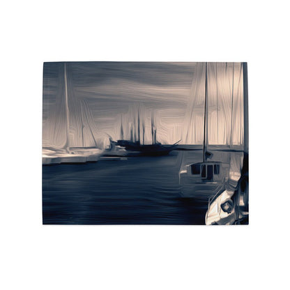 The Sleeping Yachts (at Sunrise) - Placemat Set