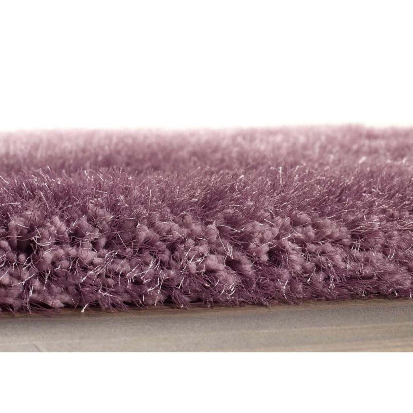 Extravagance Lilac Shaggy Rug