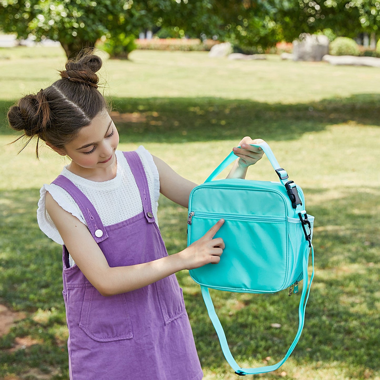 Laser Rainbow Insulated Bento Lunch Bag