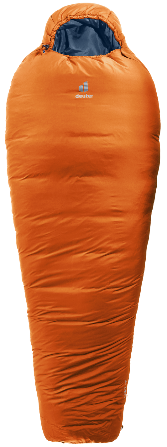 Deuter Orbit -5° Synthetic Sleeping Bag - Chestnut Ink