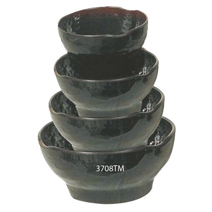 Tenmoku Melamine Wave Soup Bowl 40oz - Dozen