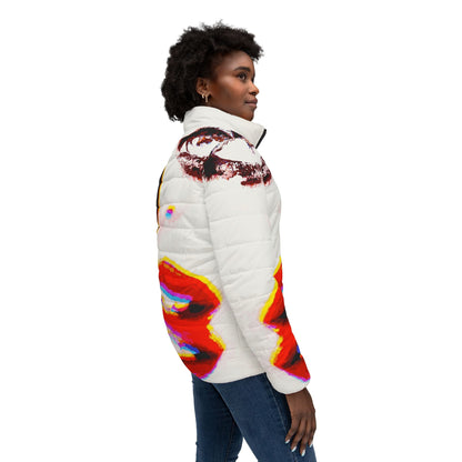 Miss Talk A Lot - Womens Puffer Jacket