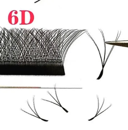Extensii Pre-made 3W (6D) dublate
