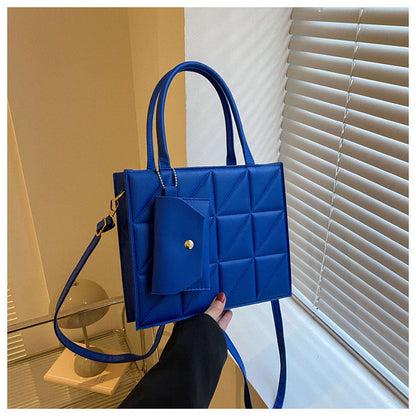 Plaid Shoulder Bag for Women