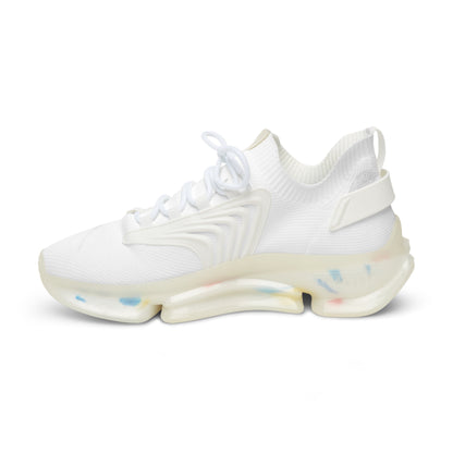 Watercolour Grey Splash - Mens Street Sneakers