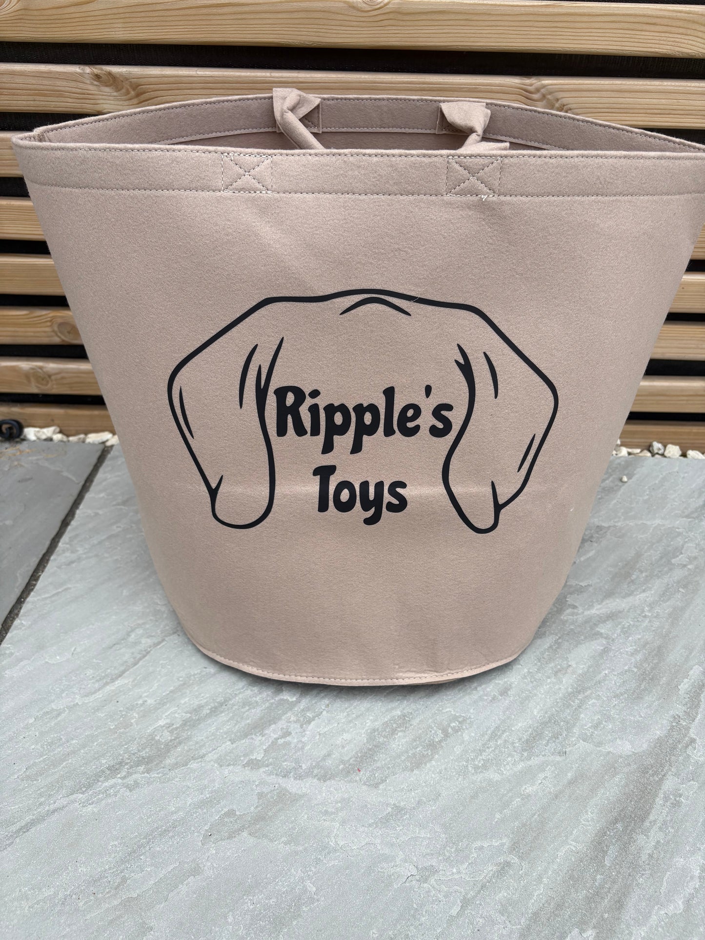 Personalised Pet Toy Bag