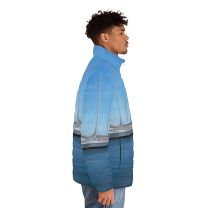 The Sleeping Yachts (at Morning) - Mens Puffer Jacket