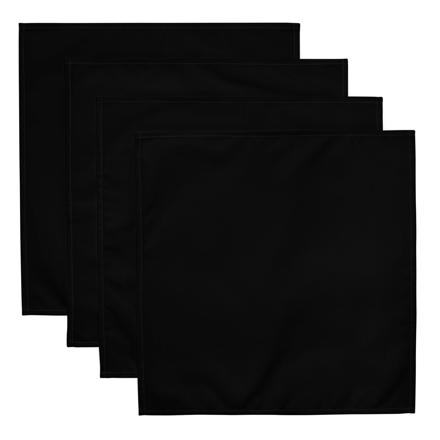 iSAW Black Cloth Napkin Set - iSAW Company
