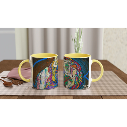 🎨 Klimt Graffiti Art Mug – A Modern Twist on a Masterpiece ☕