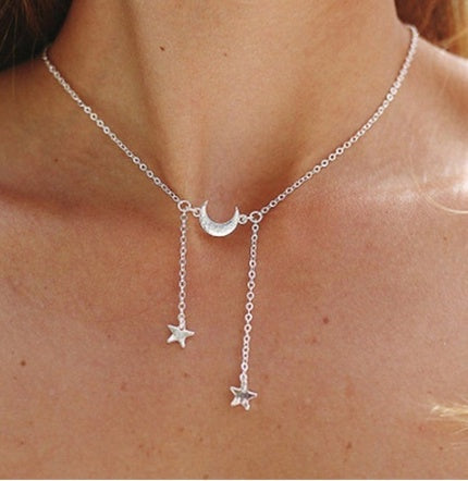 Eye Pendant, Crystal Star, Multi Layer Necklaces