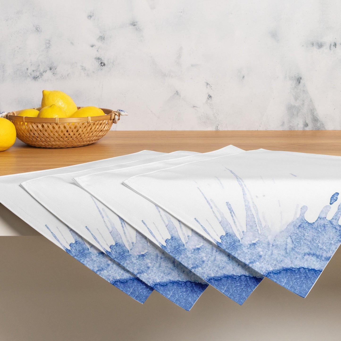 Watercolour Blue Splash - Placemat Set