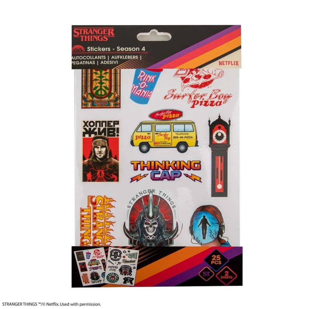 Stranger Things Stickers Season 4 CR5284