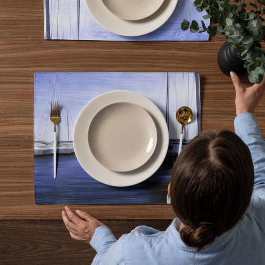 The Sleeping Yachts (at Afternoon) - Placemat Set