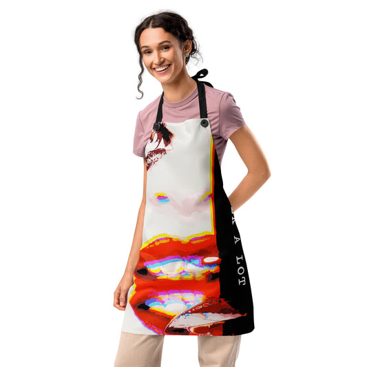 Miss Talk A Lot - Apron - iSAW Company