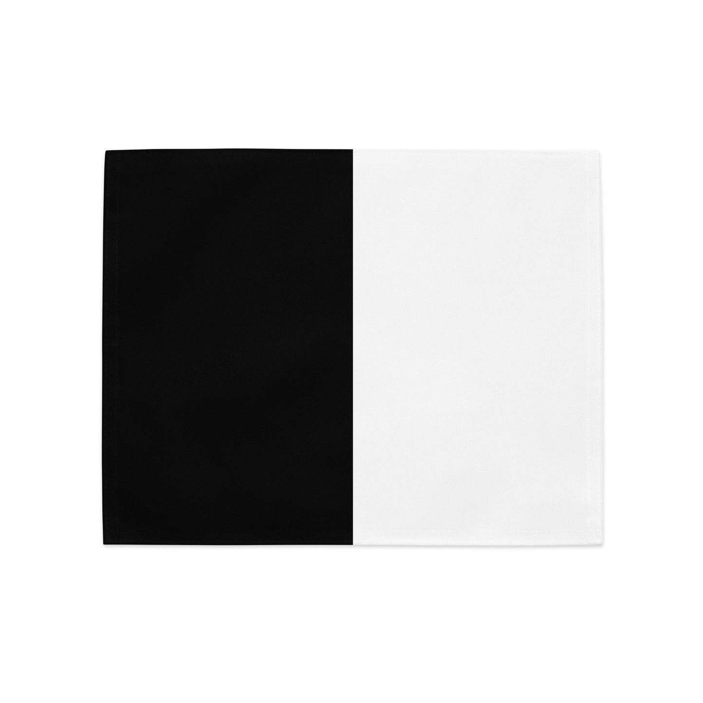 Half Black Half White - Placemat Set
