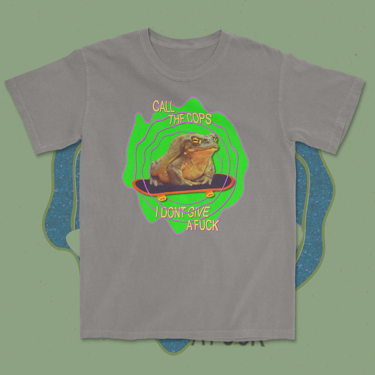 call the frogs - t-shirt