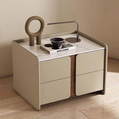 Noa Antique Bedside Table