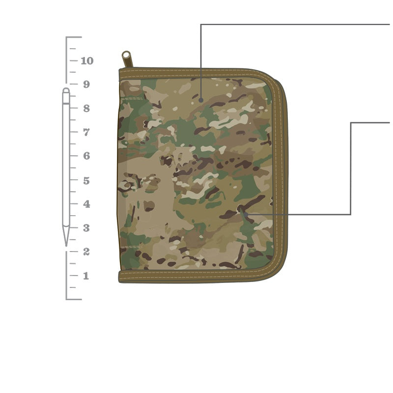 Rite in The Rain Ring Binder Cover - Multi Camo