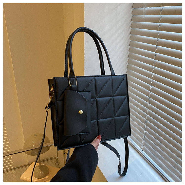 Plaid Shoulder Bag for Women