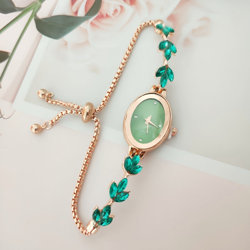 Wheat Diamond Women's Quartz Watch